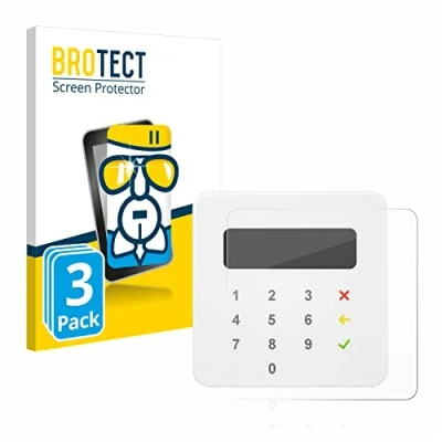 Abbildung von BROTECT Schutzglas für SumUp Air (3 Stück) Schutzfolie Panzer Folie Glas [Extrem Kratzfest 9H, Anti Fingerprint, Ultra Transparent]