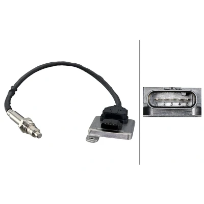 Abbildung von HELLA 6PN 358 307 251 NOx Sensor MERCEDES BENZ: E Klasse T modell, Sprinter 3.5 Kastenwagen, Vito Tourer