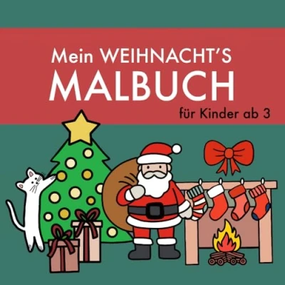 Abbildung von Mein Weihnachtsmalbuch: für Kinder ab 38 Jahren (Meine kunterbunte Malwelt)