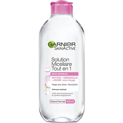 Abbildung von Garnier Skin Active Mizellen Lösung, All in 1, für sensible Haut, groß, 400 ml 1 Stück
