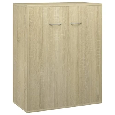 Abbildung von vidaXL Sideboard Sonoma Eiche 60x30x75 cm Holzwerkstoff (1 St)