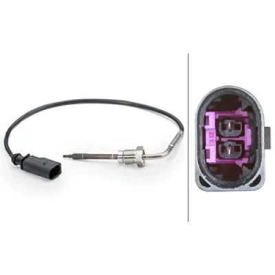 Abbildung von HELLA 6PT 014 494 071 Sensor, Abgastemperatur AUDI: A6 C6 Avant, Limousine, SEAT: Exeo ST