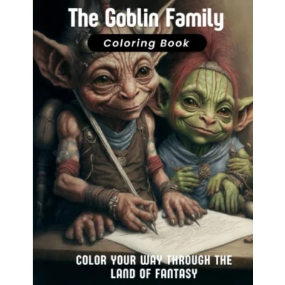 Abbildung von the Goblin Family Coloring Book Color Your Way Through Land of Fantasy
