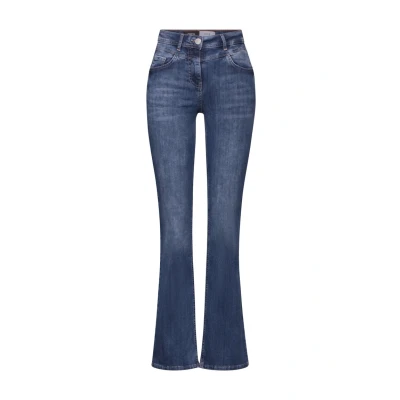 Abbildung von Cecil Jeans Bootcut, Damen, Größe: 28x32, Blau