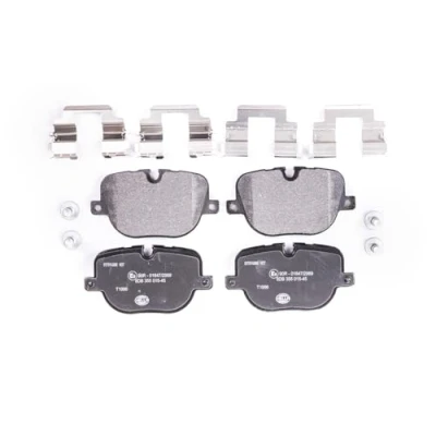 Abbildung von HELLA 8DB 355 015 451 Bremsbelagsatz für Verschleißwarnanzeiger vorbereitet mit Bremssattelschrauben Zubehör LAND ROVER: Range Rover Sport