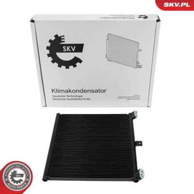 Abbildung von ESEN SKV 86SKV420 Klimakondensator ohne Trockner Aluminium 339mm PORSCHE: 911 Coupe, Boxster