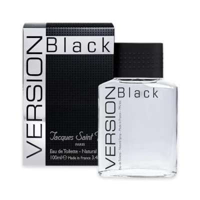 Abbildung von ULRIC DE VARENS Saint Prés VERSION BLACK Eau toilette spray for men 100 ML (3.4 fl.oz.) Woody Fresh fragrance by
