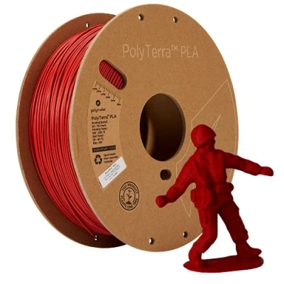 Abbildung von Polymaker PolyTerra PLA Army Red 1.75mm 1kg