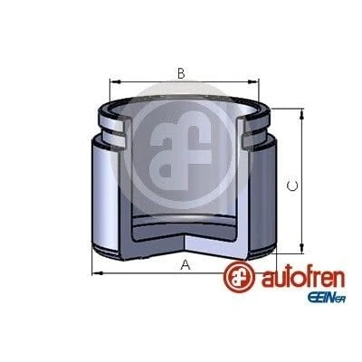 Abbildung von AUTOFREN SEINSA D025676 Kolben, Bremssattel 54 Vorderachse BENDIX/BOSCH RENAULT: Trafic I Kastenwagen