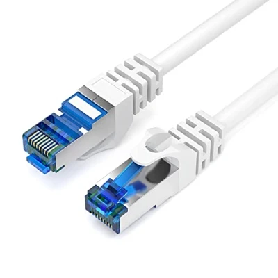 Abbildung von JAMEGA CAT 7 Patchkabel Ethernet RJ45 Netzwerkkabel Rohkabel LAN Kabel Kabel, CAT.7, RJ 45 Stecker (Ethernet) (1000 cm)