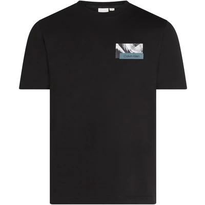 Abbildung von Calvin Klein BACK LOGO Graphic Tshirt print, Herren, Größe: 3XL, Black