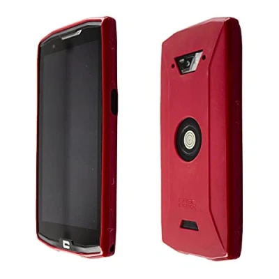 Abbildung von caseroxx TPU Hülle kompatibel mit Crosscall Core X4, Handy Tasche (TPU in rot)