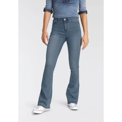 Abbildung von Arizona Bootcut Jeans &quot;Ultra Stretch&quot;, High Waist mit Shapingnähten