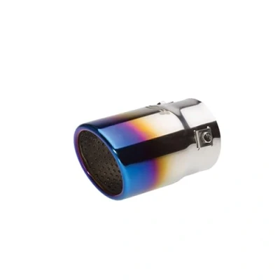 Abbildung von Simoni Racing TRX/21B Auspuffblende 76mm rund, gerade Edelstahl 128mm