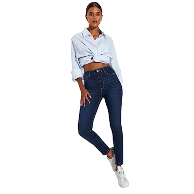 Abbildung von Trendyol 7/8 Jeans (1 tlg) Plain/ohne Details