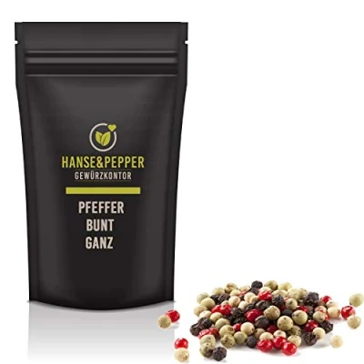 Abbildung von 500g Bunter Pfeffer ganz Körner Premium Qualität Taste Serie