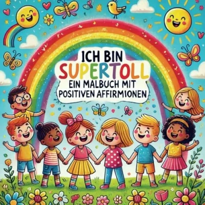 Abbildung von Malbuch Kinder Positive Affirmationen: für mit positiven Affirmationen