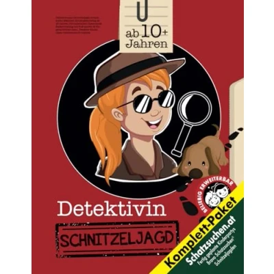 Abbildung von Detektivinnen Schnitzeljagd Schatzsuche Mädchen Kindergeburtstag ab 10 Jahren (Grundschüler): Spannende Fallermittlung mit Fußspuren &amp; Fingerabdrücke ... (Bravo Schatzsuche)