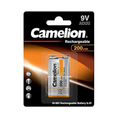 Abbildung von Camelion Akku 9V Block NI MH 8,4V / 250mAh 1er Blister