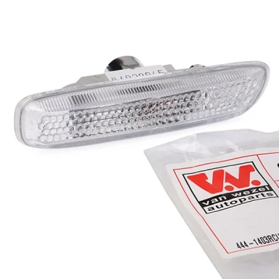 Abbildung von VAN WEZEL 0646916 Blinker weiß vorne rechts, seitlicher Einbau ohne Lampenträger BMW: 3 Limousine, Coupe, Compact