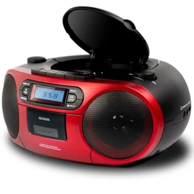Abbildung von AIWA BBTC 550 tragbarer Radiorekorder, Bluetooth, CD, USB