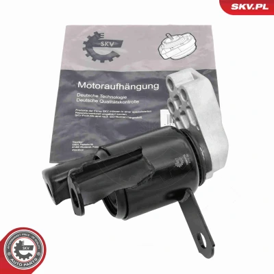 Abbildung von ESEN SKV 75SKV012 Motorlager rechts Hydrolager Aluminium, Gummi 200mm 199mm FORD: FIESTA 6, B Max, 6 Van