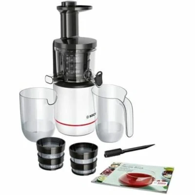 Abbildung von BOSCH Slow Juicer &quot;MESM500W&quot;, 150 W, für hartes Obst und Gemüse, sehr leise, leichte Reinigung