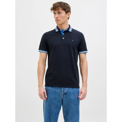 Abbildung von Jack &amp; Jones Jjepaulos Poloshirt, Herren, Größe: Medium, Sky captain