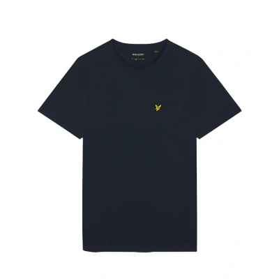 Abbildung von Lyle &amp; Scott Pocket Tshirt basic, Herren, Größe: Medium, Dark navy