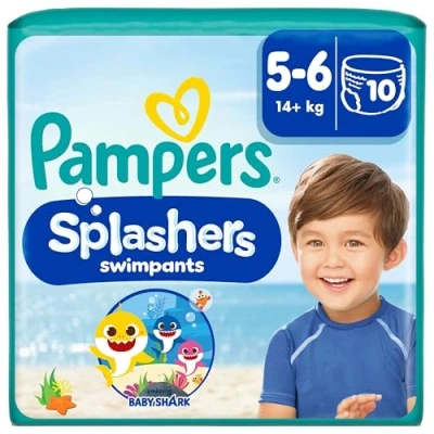 Abbildung von Pampers Splashers Schwimmwindeln Gr 5/6 10er Pack
