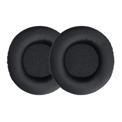 Abbildung von kwmobile 2X Ohrpolster kompatibel mit Pioneer HDJ 2000/1000/1500 Polster Kopfhörer aus Kunstleder für Over Ear Headphones