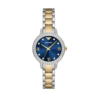 Abbildung von Emporio Armani Uhr Gold coloured, Damen, Größe: One Size, coloured