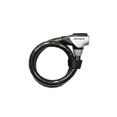 Abbildung von Kryptonite KryptoFlex 2010 Key Cable (100cm) Fahrradschloss, Black, 100 cm