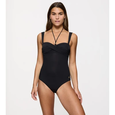 Abbildung von Triumph Summer Twist Swimsuit Schwarz D 40 Damen