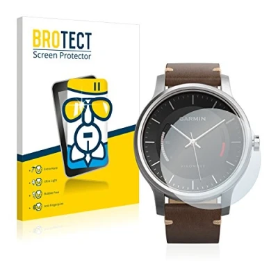 Abbildung von BROTECT Schutzglas für Garmin vivomove Schutzfolie Panzer Folie Glas [Extrem Kratzfest 9H, Anti Fingerprint, Ultra Transparent]