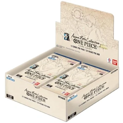 Abbildung von One Piece TCG 2025 Memorial Collection Anime 25th Extra Booster Box EB 02 (24 Packs)