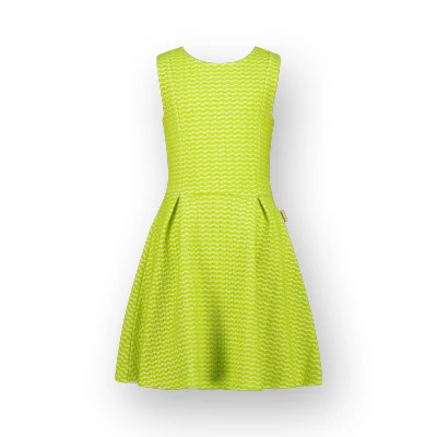 Abbildung von Vingino MIDI Petra Freizeitkleid für Kinder, Größe: 128, Fresh lime