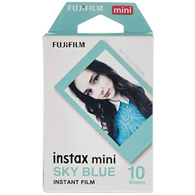 Abbildung von FUJIFILM Sofortbildfilm »Fujifilm Instax Film Mini blue frame«