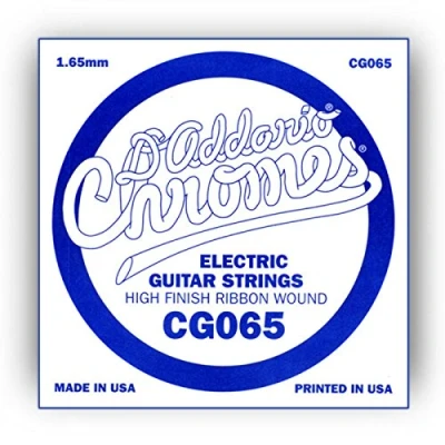 Abbildung von D&#039;Addario Flatwound Chromes Singles (.056 .080).065