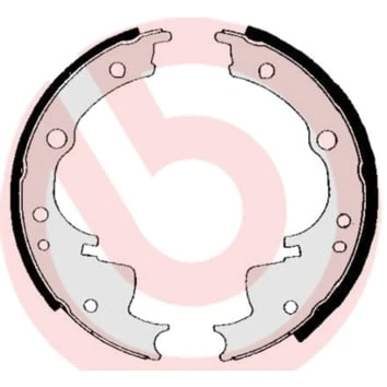 Abbildung von BREMBO S A6 501 Bremsbacken 254 90 IVECO: DAILY 1 Pritsche/Fahrgestell, 2 Kasten/Kombi