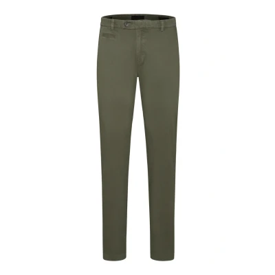 Abbildung von bugatti MIT Hananteil Stoffhose, Herren, Größe: 36x32, Oliv