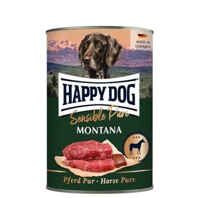 Abbildung von Happy Dog Sensible Pure Montana (Pferd) M 6X 400g