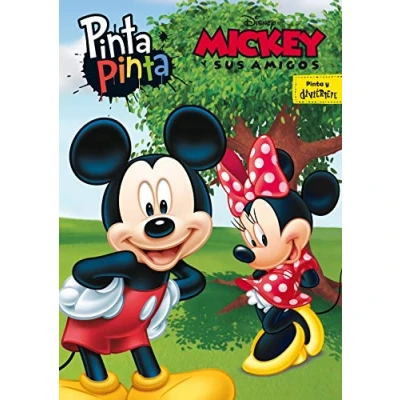 Abbildung von Mickey y sus amigos. Pinta Pinta: Libro para colorear