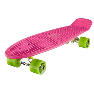 Abbildung von Ridge PB 27 Pink Green Skateboard, Pink/Green, 69 cm