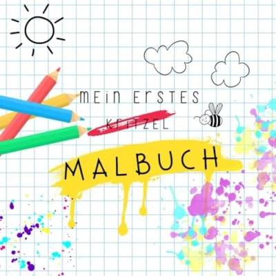 Abbildung von Mein erstes Malbuch: Kritzelbuch ab 1 Jahr: Malbuch für Kleinkinder Förderung der Kreativität und Motorik