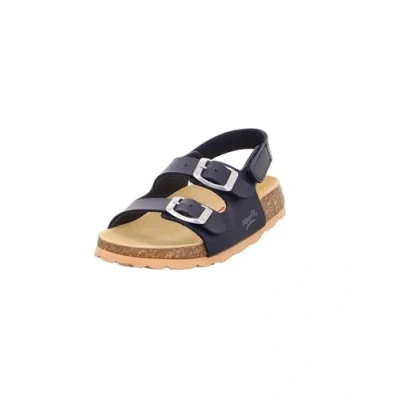 Abbildung von Superfit Jungen Fussbettpantoffel Knöchelriemchen Riemchensandalen, Ocean, 39 EU
