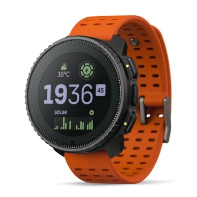 Abbildung von SUUNTO Vertical Abenteuer Uhr GPS Smartwatch, Zweifrequenz Navigation, Kostenlose Offline Karten, mit Solarladung Akkulaufzeit bis zu 65 Tagen, Militärgeprüftes Gehäuse, 100m Wasserdichtigkeit