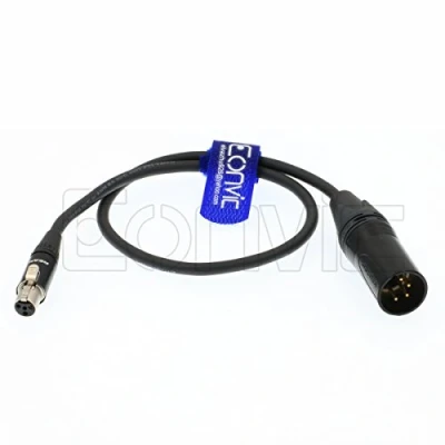 Abbildung von Eonvic 4 Pin XLR Male to Mini Female Power Cable for Tvlogic 5.5&#039; 5.6&#039; Monitor