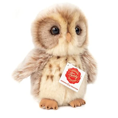 Abbildung von Teddy Hermann® Kuscheltier Eule 16 cm, zum Teil aus recyceltem Material