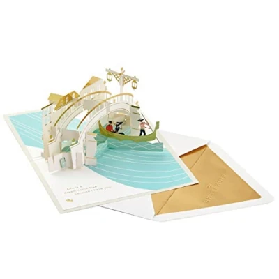 Abbildung von Hallmark Signature Paper Wonder Pop Up Love Card Because I Have You (Geburtstagskarte, Jubiläumskarte, Sweetest Day Karte)